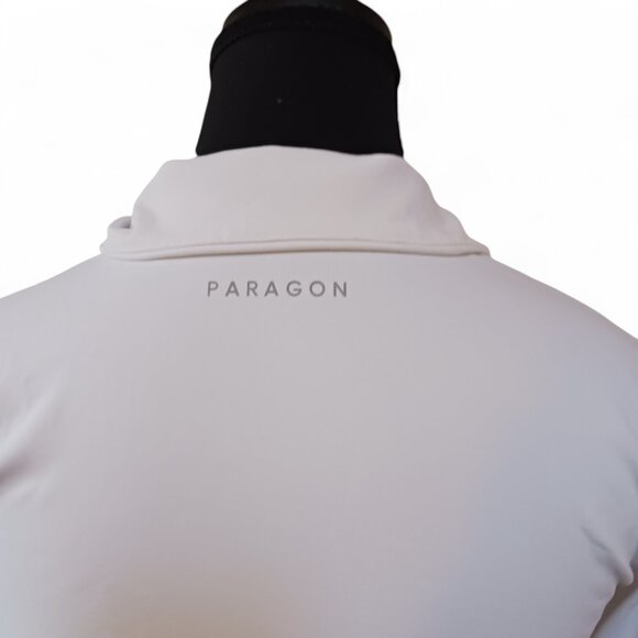 Paragon Fitwear Sedona Ether Cropped 1/4 Zip White Pullover - Picture 9 of 10